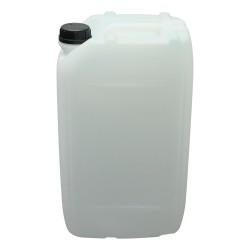 Plastic Jerry Can With Cap Clear 25 Litre